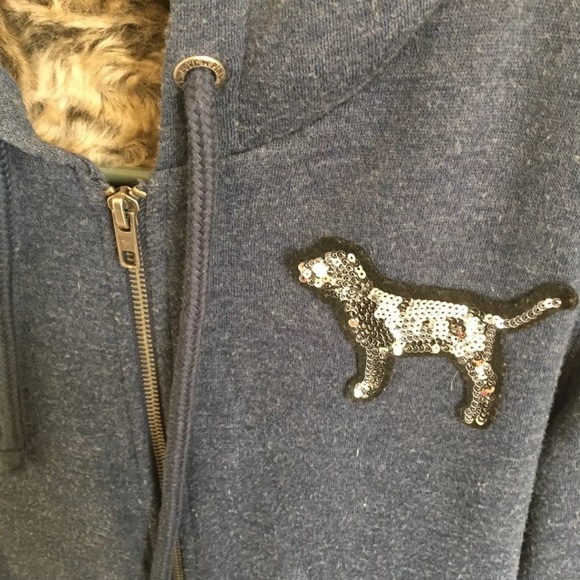 HTF Vs Pink Fur Zip Up - Picture 4 of 4